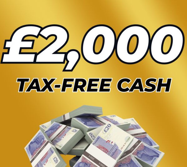 £2,000 Cash