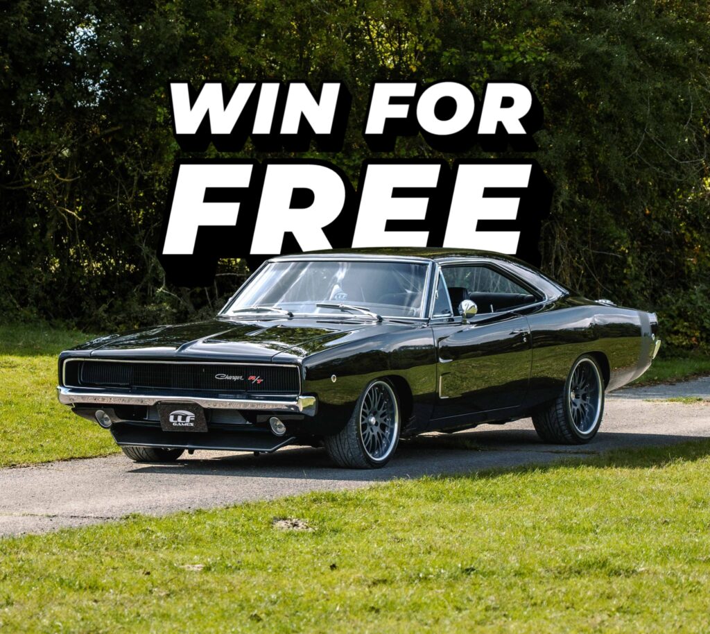 MUST GO! Win a 500hp 7.2L V8 Dodge Charger ’68