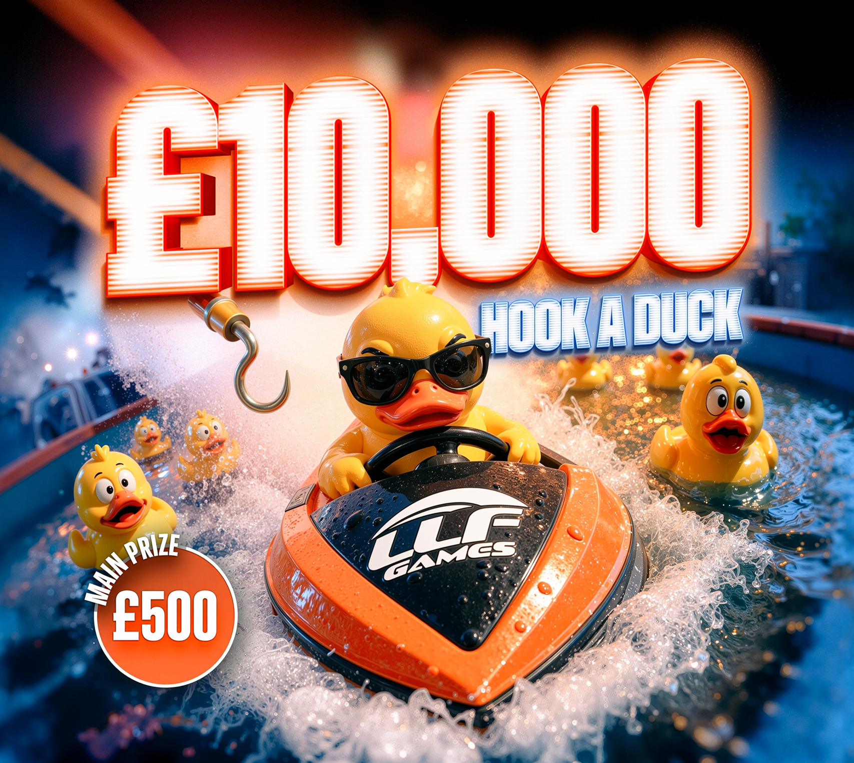 £10,000 Hook A Duck Instant Win! (Hook To Win)
