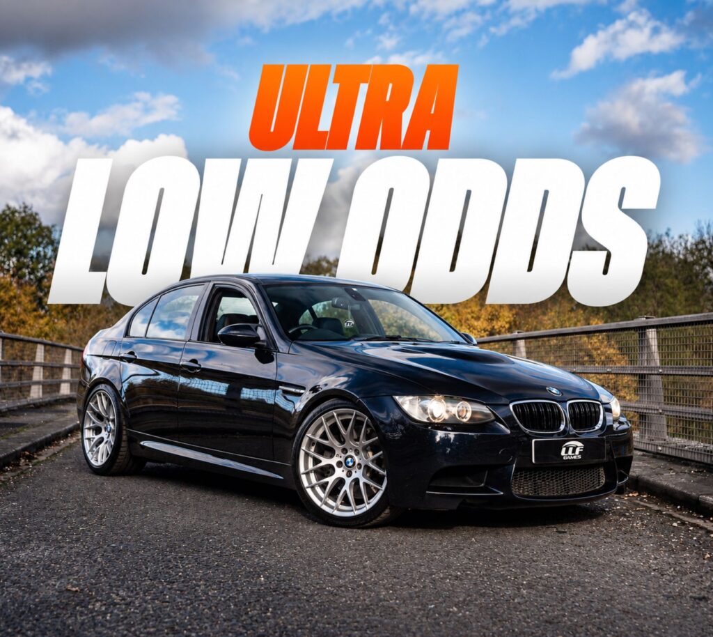 ULTRA-LOW ODDS! Win a 414bhp BMW E90 M3 Saloon!